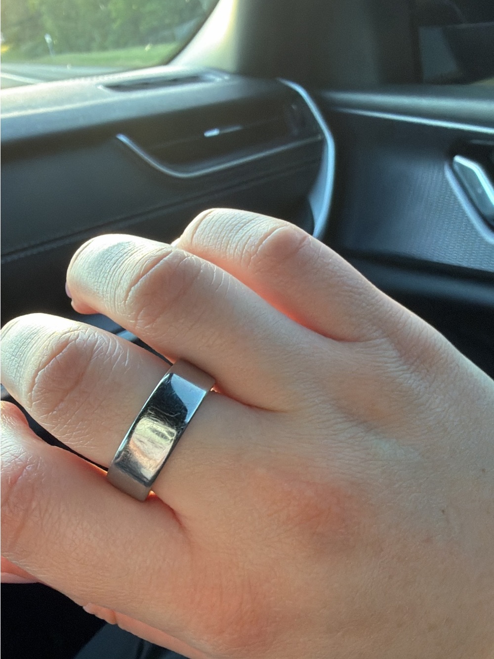 Oura ring 4 - size 10 - silver - Picture 2 of 5